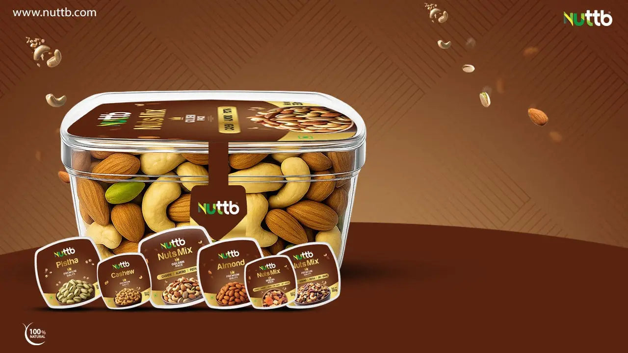 Unpacking the NuttB Special Pack 350 g: Discover Premium Quality Nuts From Nuttbindia - Nuttb