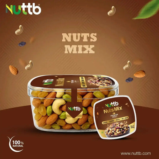 Nuts Mix Premium Pack 350 g - Nuttb
