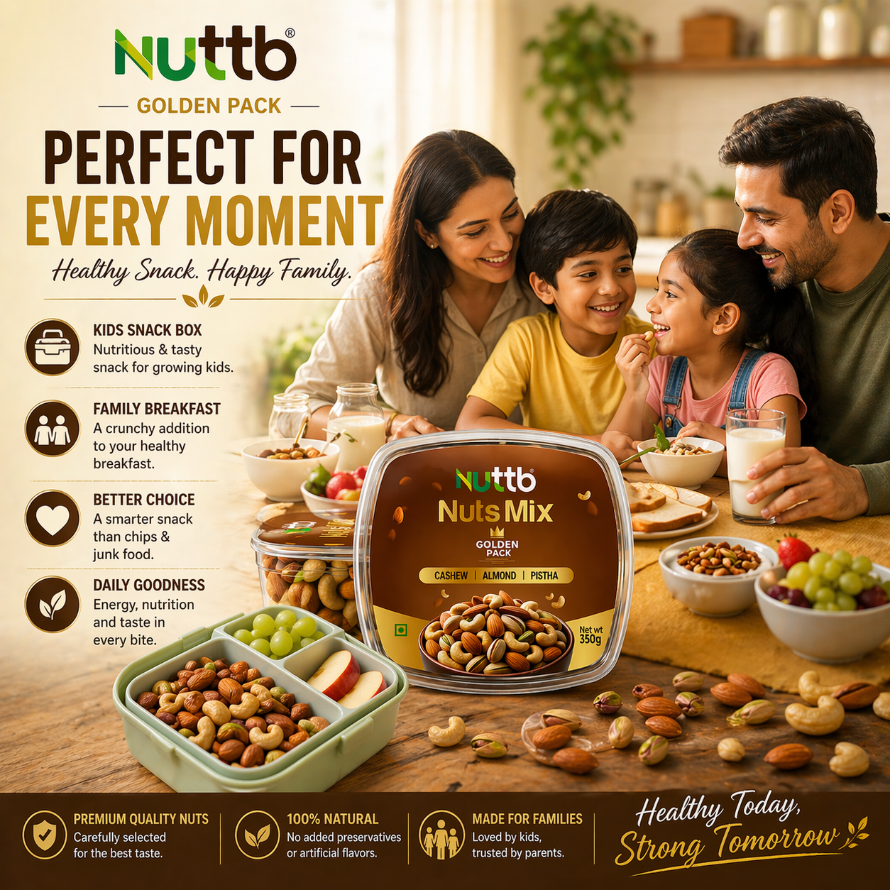 Nuttb Golden Pack 350 g