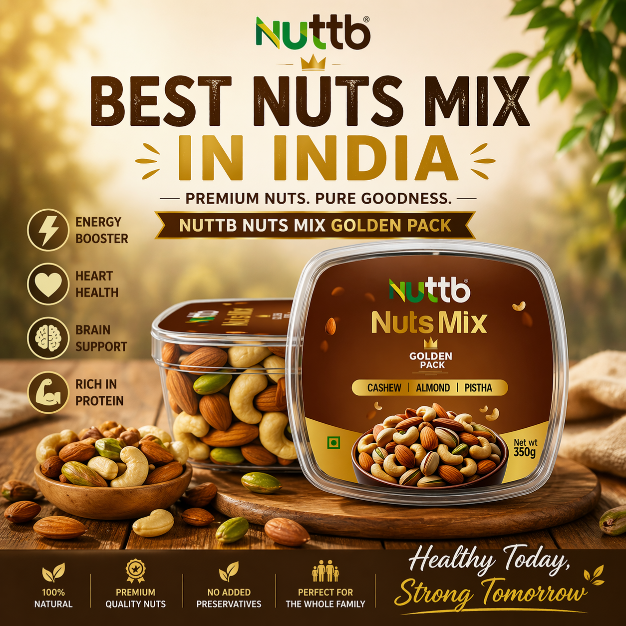 Nuttb Golden Pack 350 g