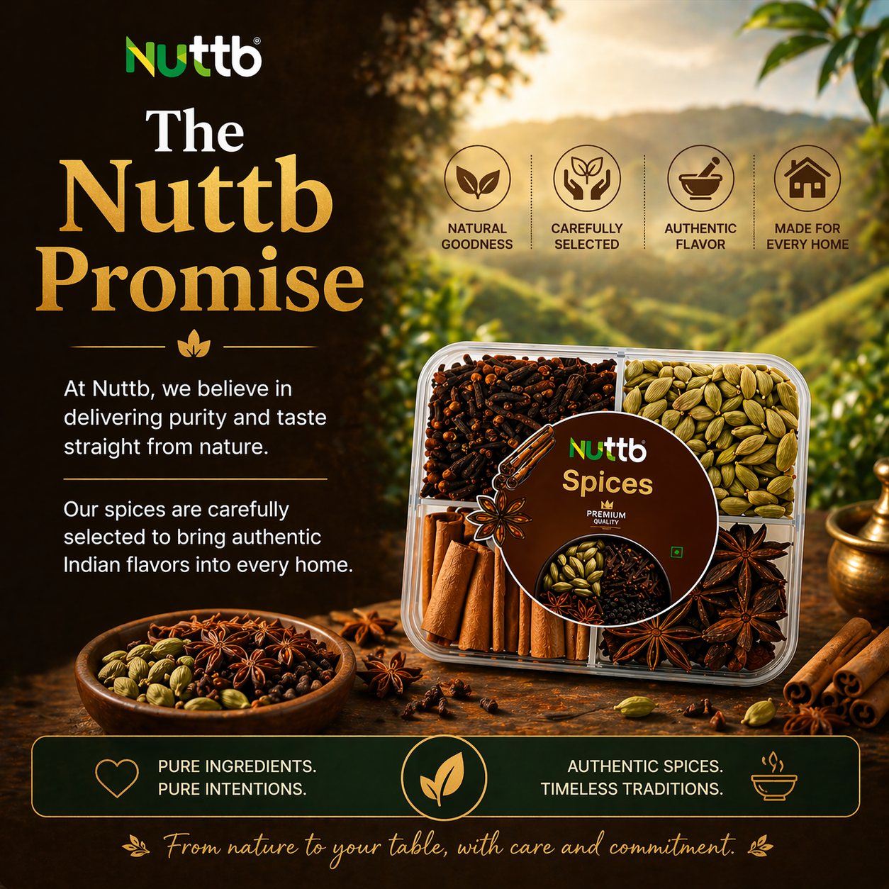 Nuttb Kerala Special Spices 200g | Authentic Taste of Kerala