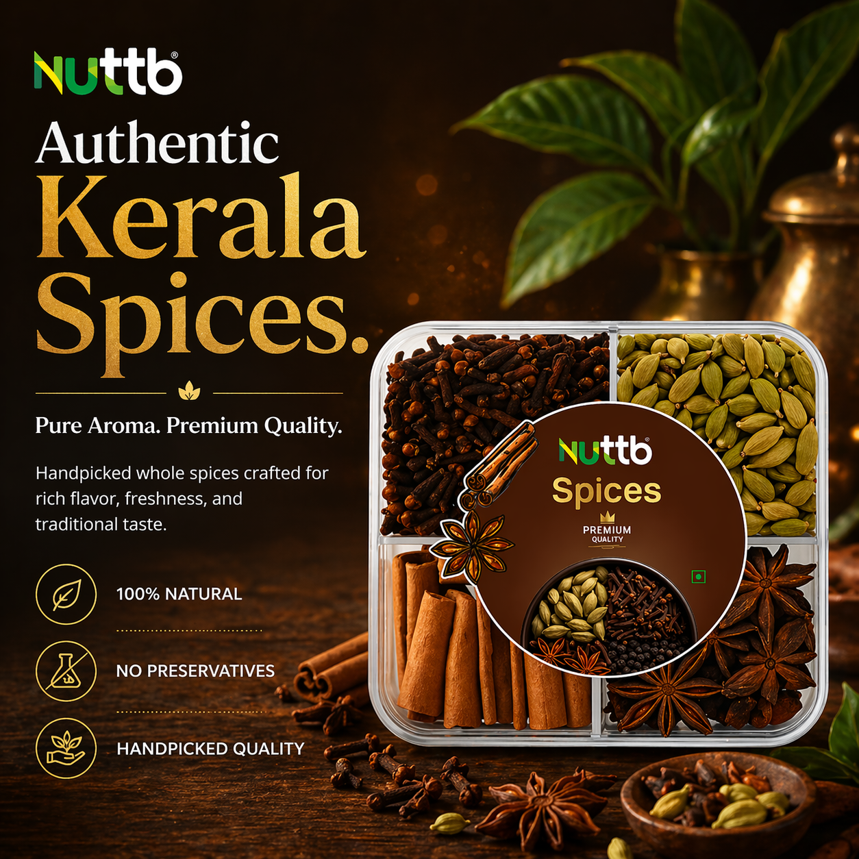 Nuttb Kerala Special Spices 200g | Authentic Taste of Kerala